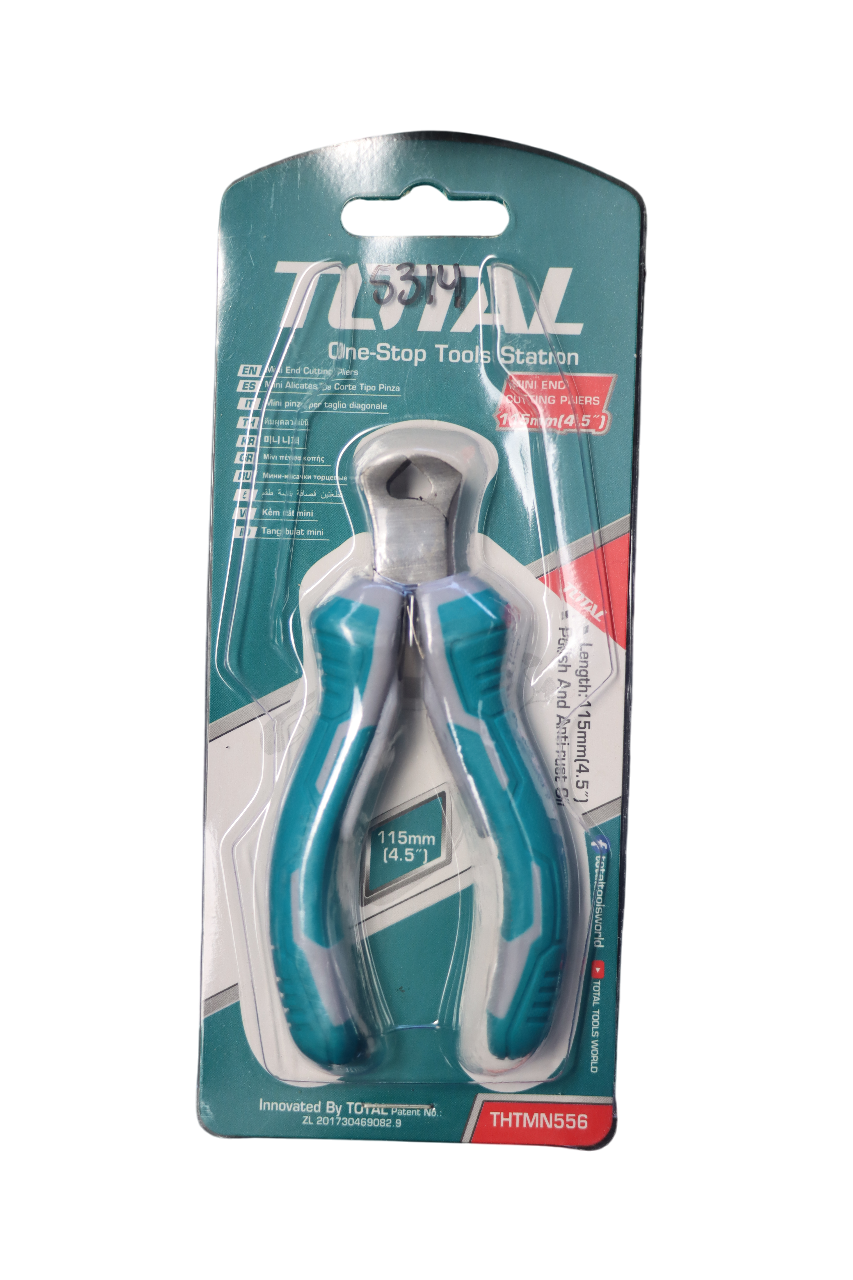 Mini Alicates de Corte Tipo Pinza 4,5" 115mm Total