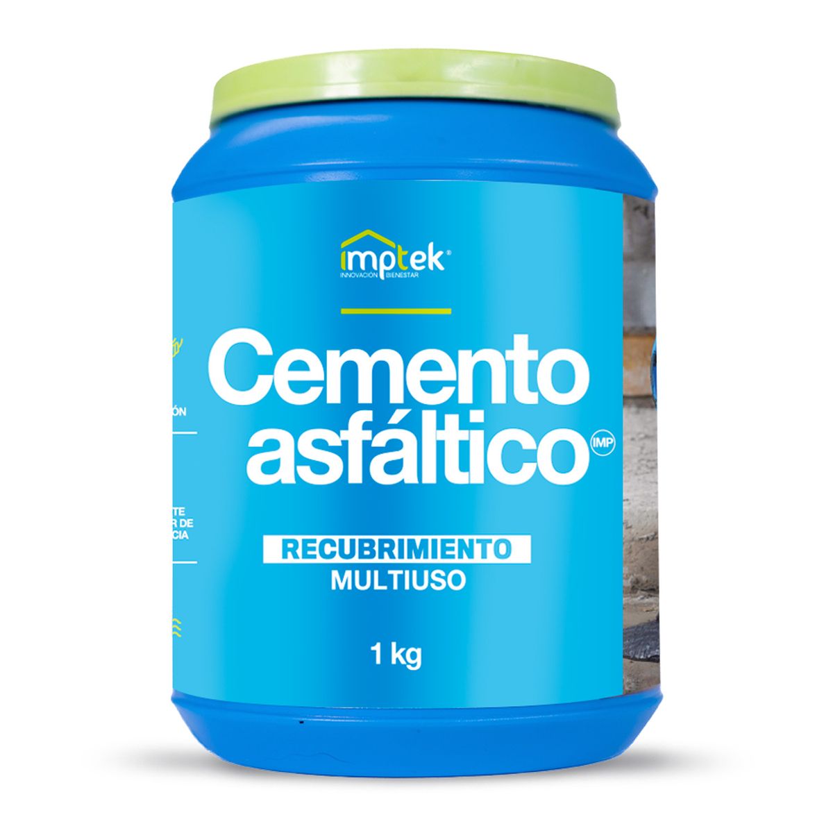 Cemento Asfáltico de 1/4 gl - 1kg - IMPTEK