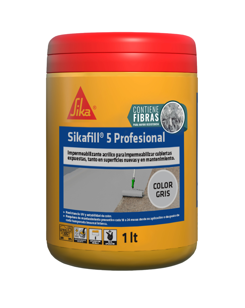 SIKAFILL - 5 PROFESIONAL GRIS 1L - SIKA