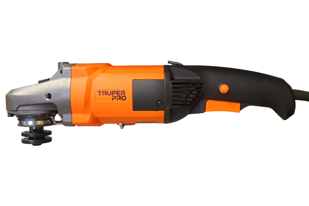 ESMERILADORA ANGULAR 4-1/2", 1300W, TRUPER PRO