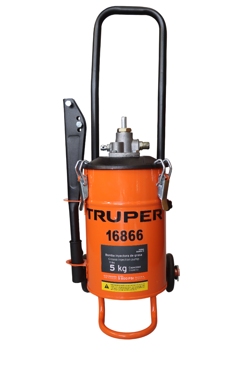 BOMBA INYECTADORA DE GRASA, 5KG - TRUPER