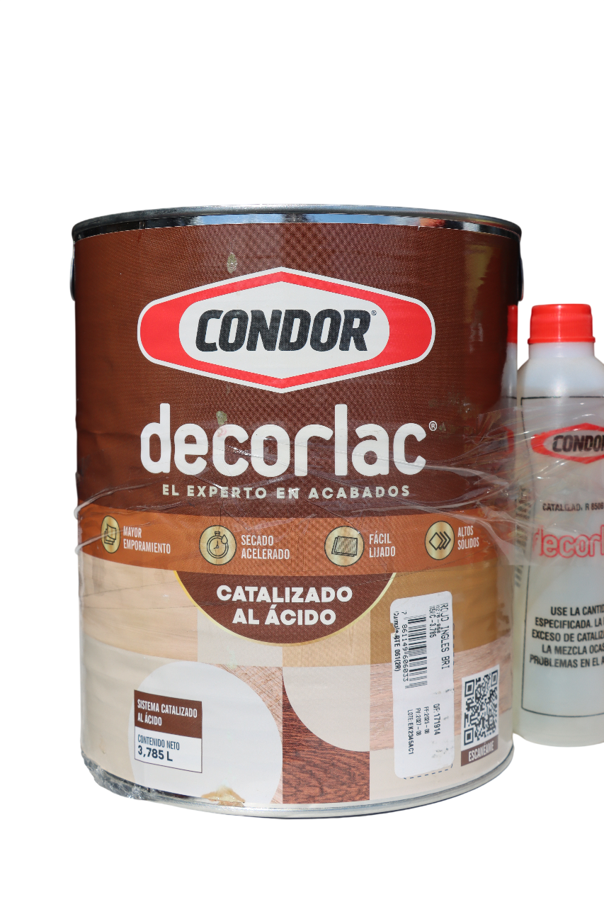 Decorlac Laca Catalizada de 1gl - CONDOR