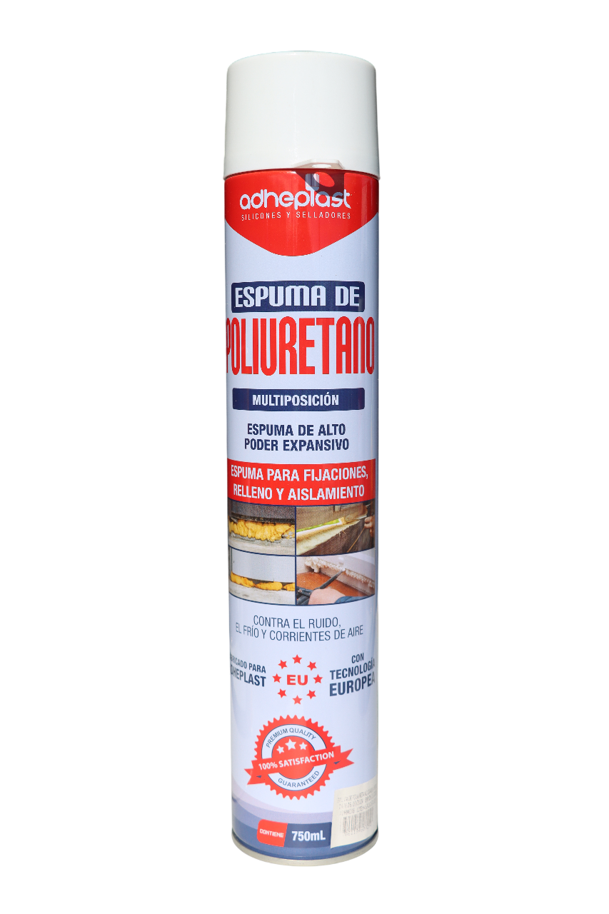 ESPUMA DE POLIURETANO DE 750ML ADHEPLAST