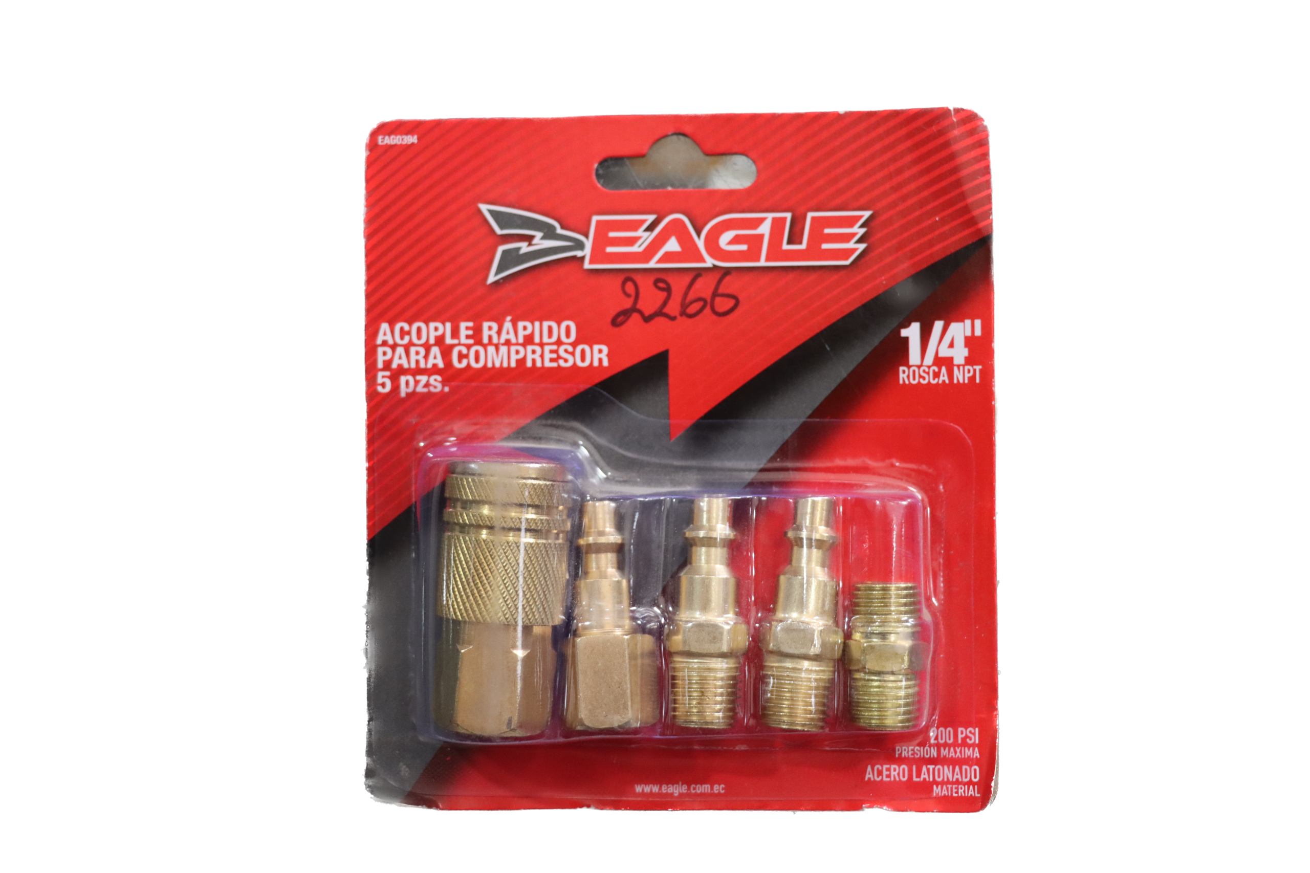 Juego de acoples rápidos para compresor de aire - EAGLE
