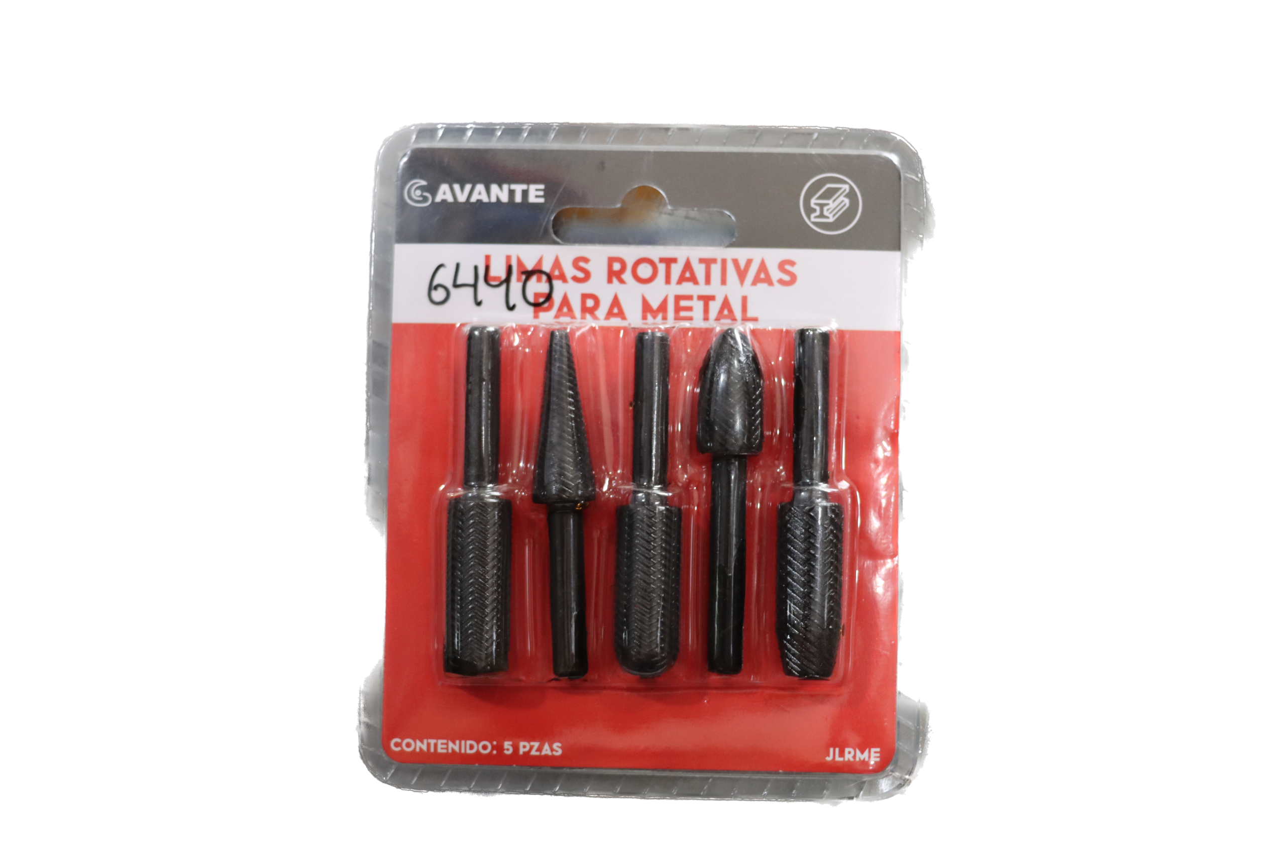 Juego de 5 limas rotativas para metal - AVANTE