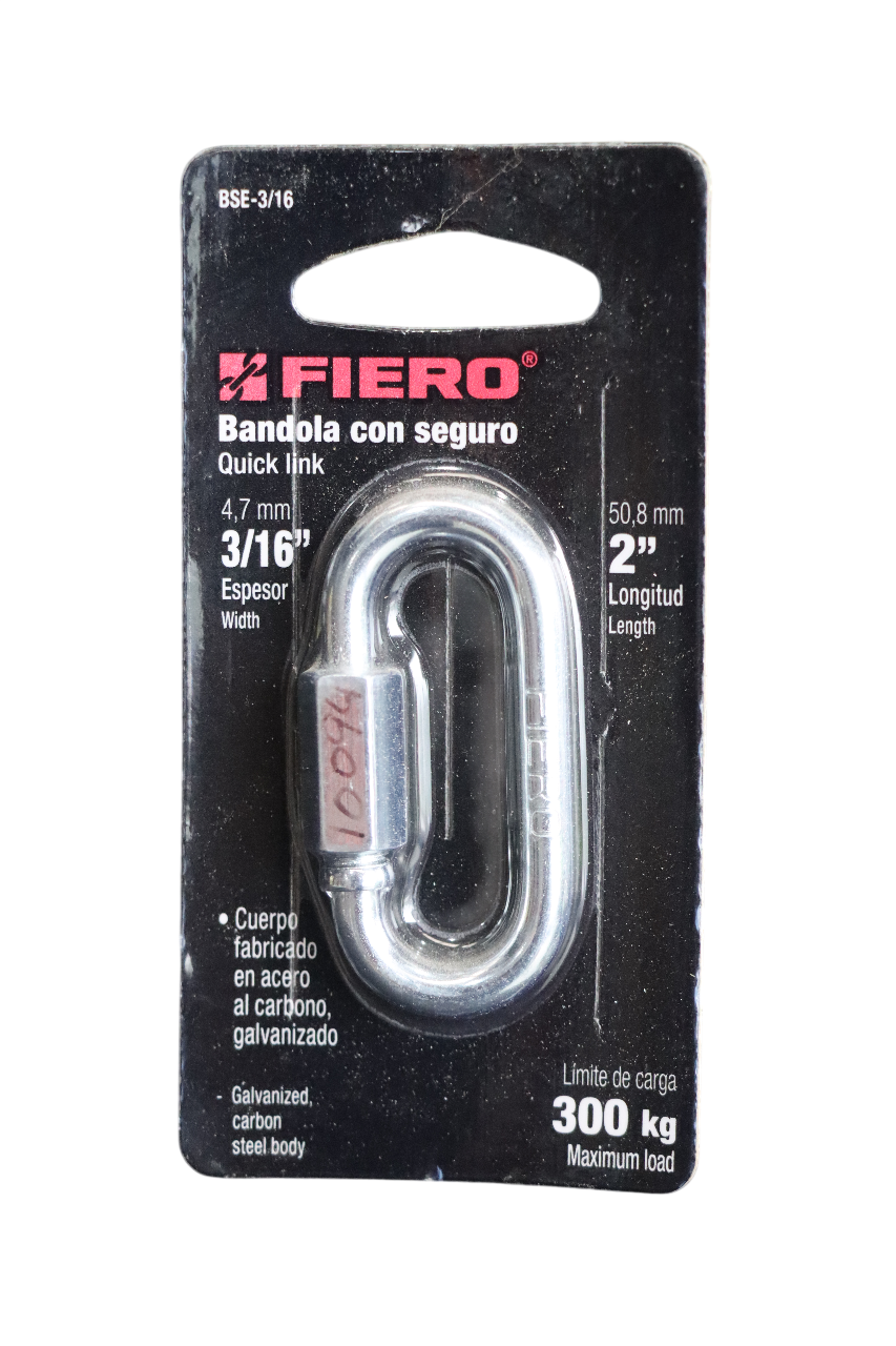 Bandola con seguro (Quick Link)2" - FIERO