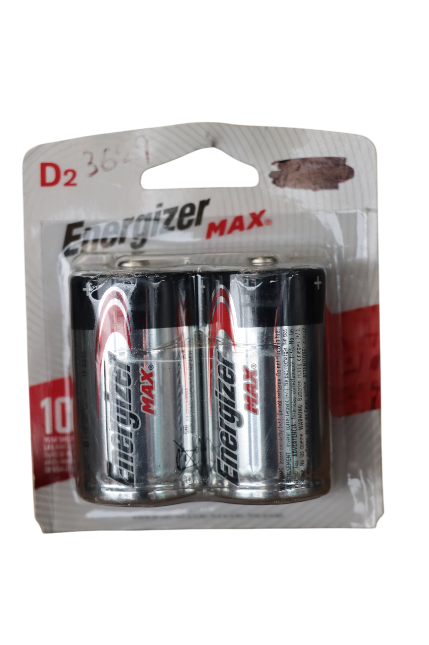 Pilas Alcalinas Energizer Max Tamaño D - ENERGIZER
