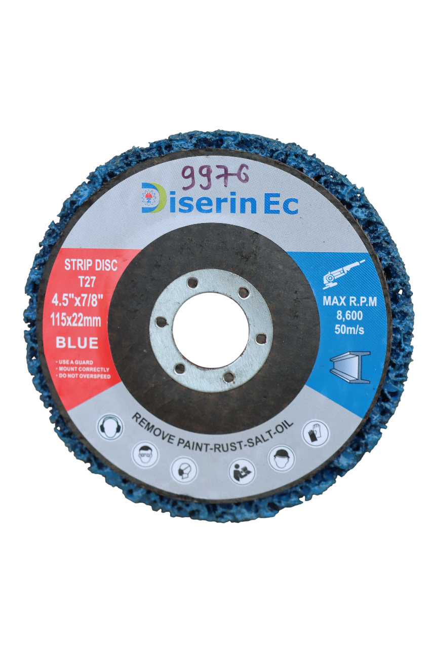 Disco de Limpieza Azul 4.5" x 7/8" - DISERIN EC