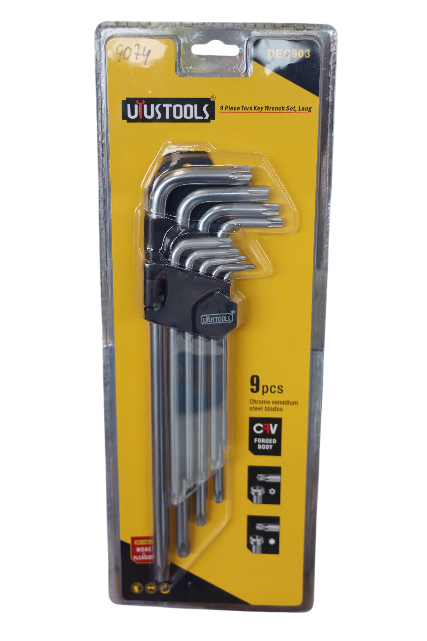 Juego de Llaves Torx de 9 piezas largo - UYUSTOOLS