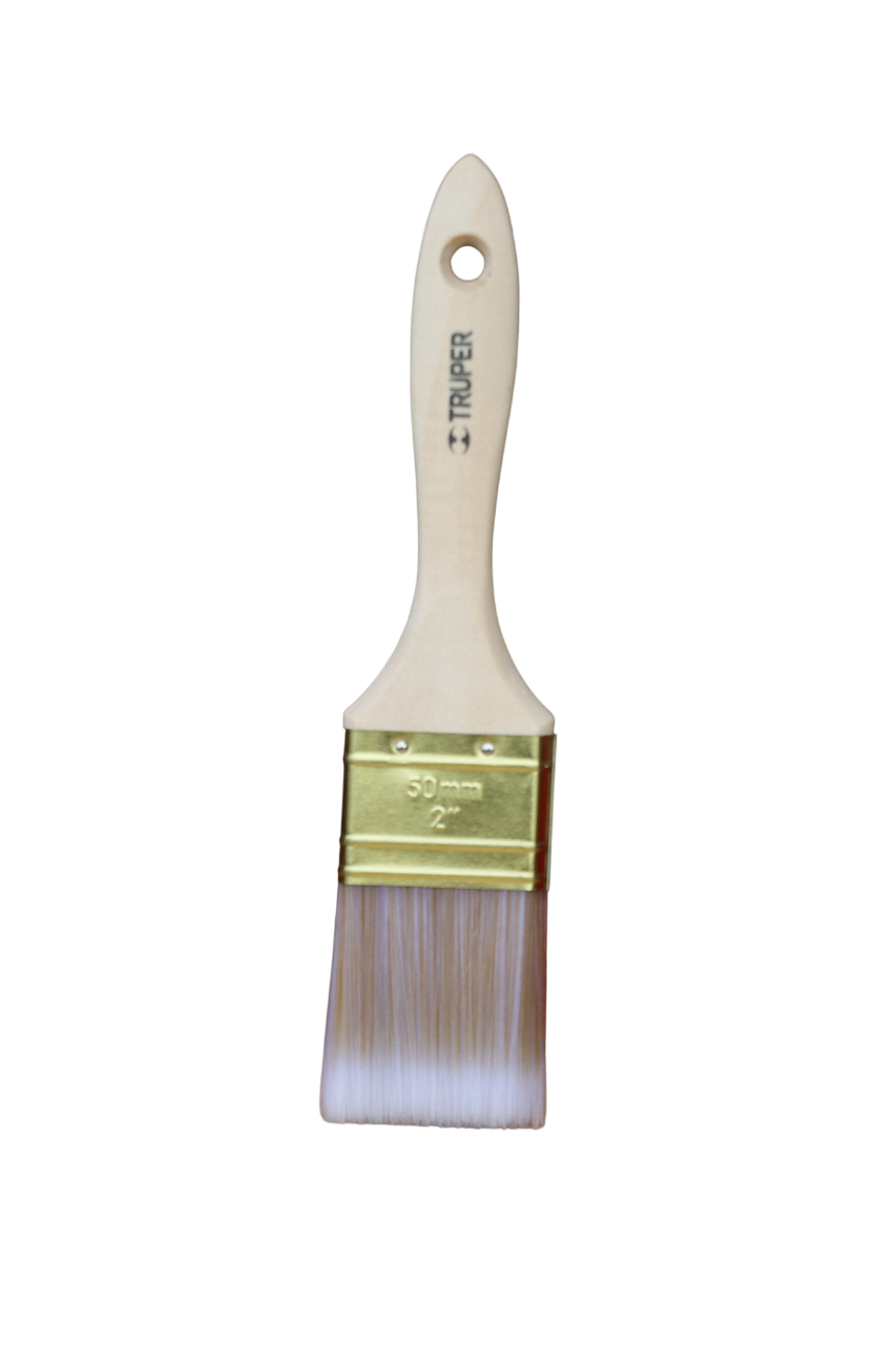 Brocha De Mango De Madera 2″ - TRUPER