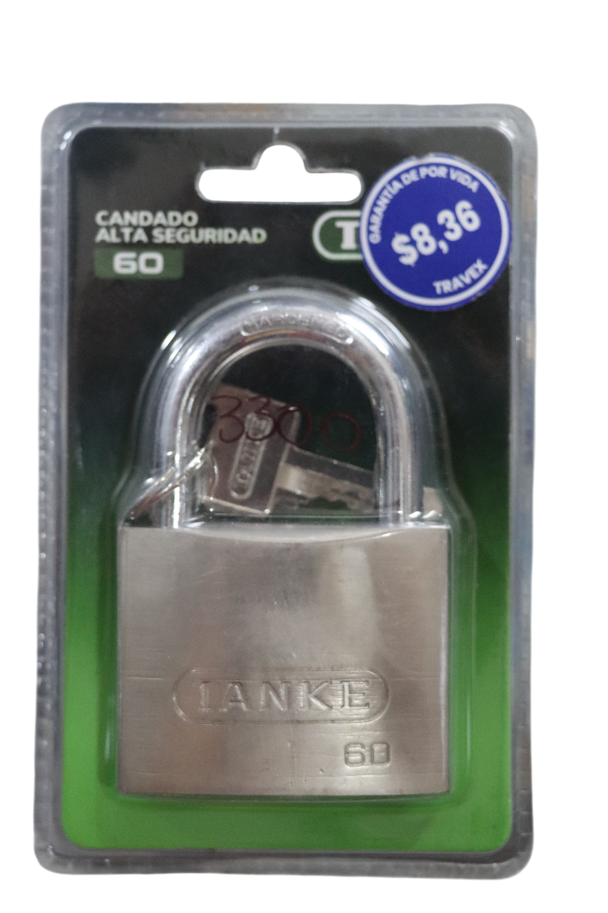 Candado Plano 60mm - TANKE
