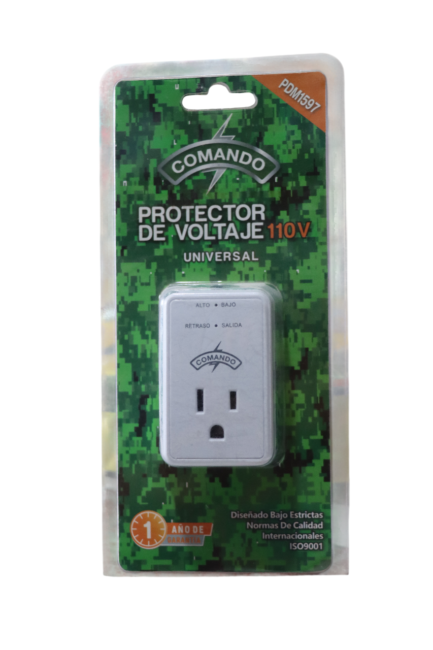 Protector de Voltaje 110 V - COMANDO