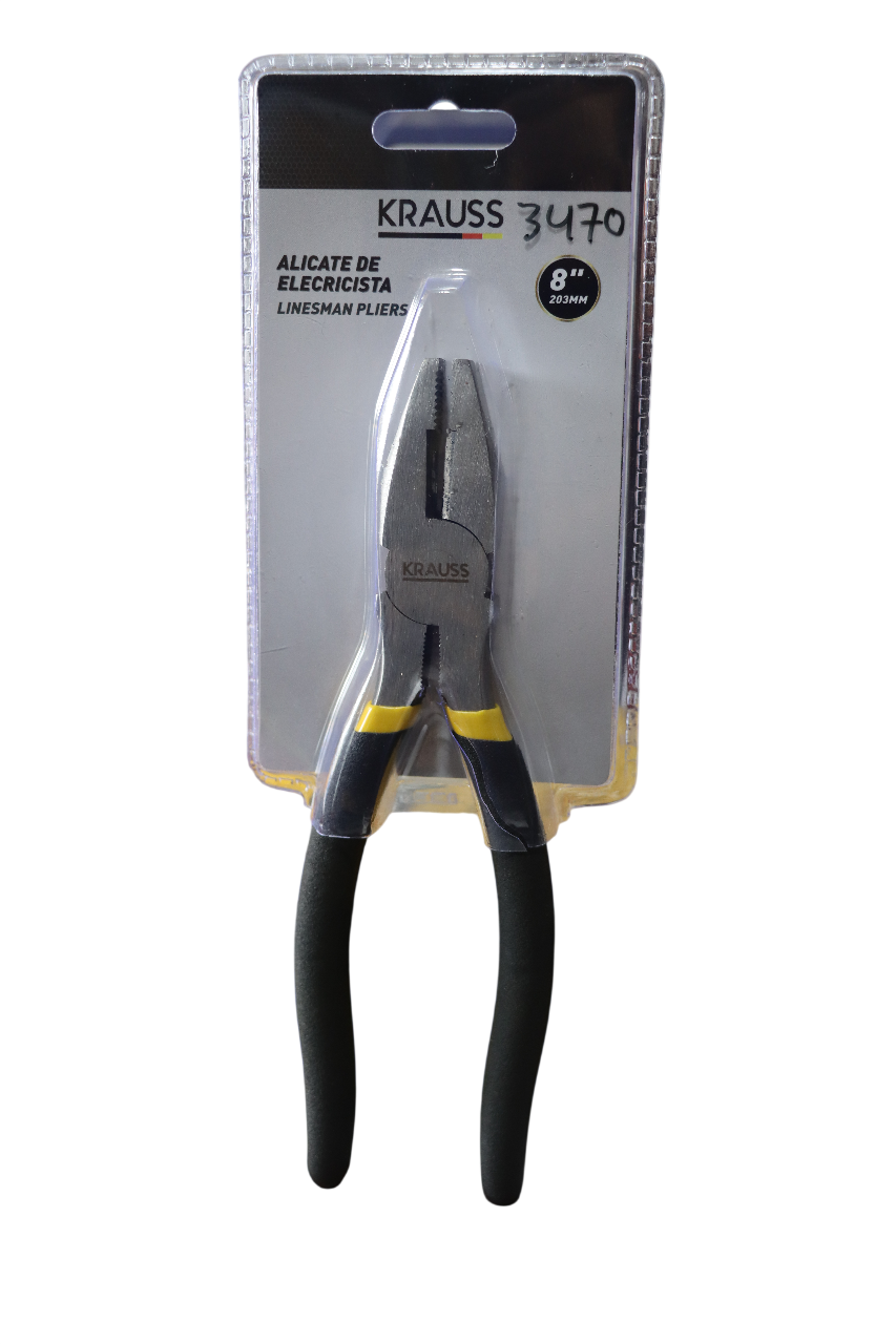 Alicate de Electricista 8" - KRAUSS