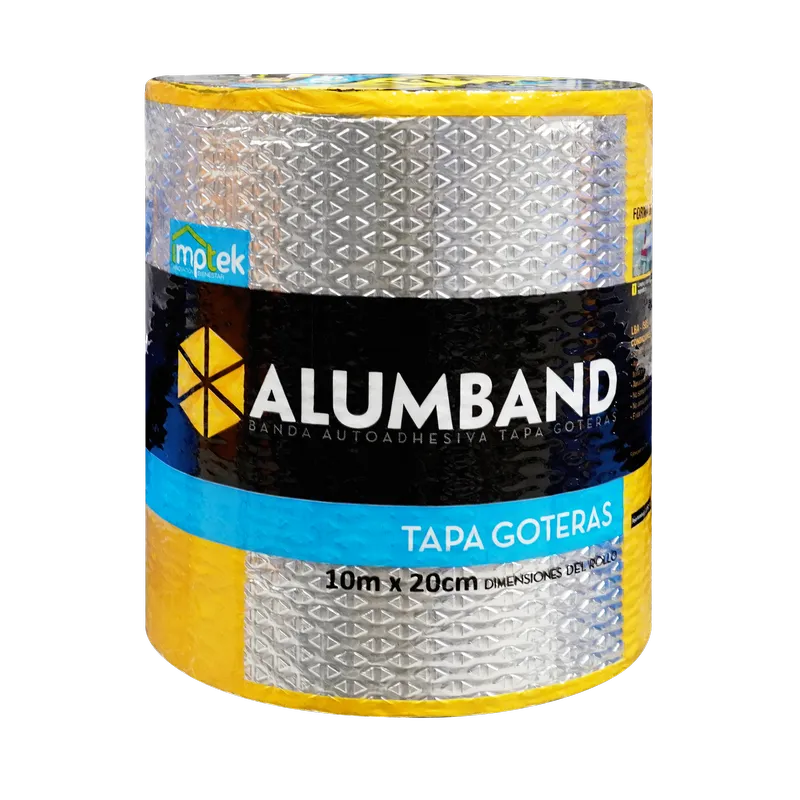 Impermeabilizante chova 10m x 20cm - ALUMBAND