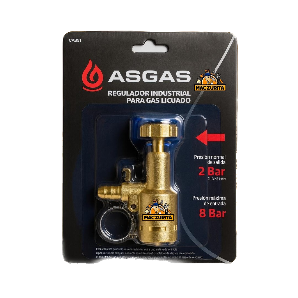 Regulador de gas industrial - ASGAS