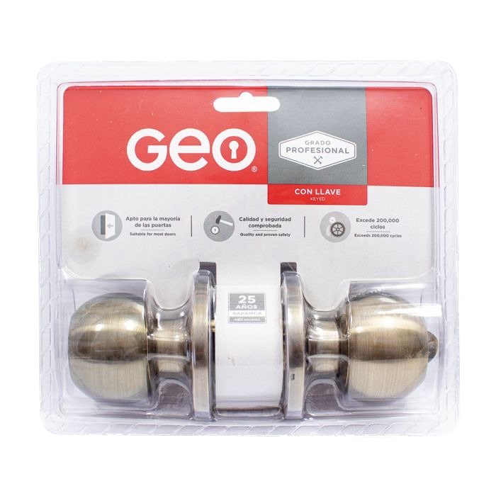 Cerradura de Pomo - GEO