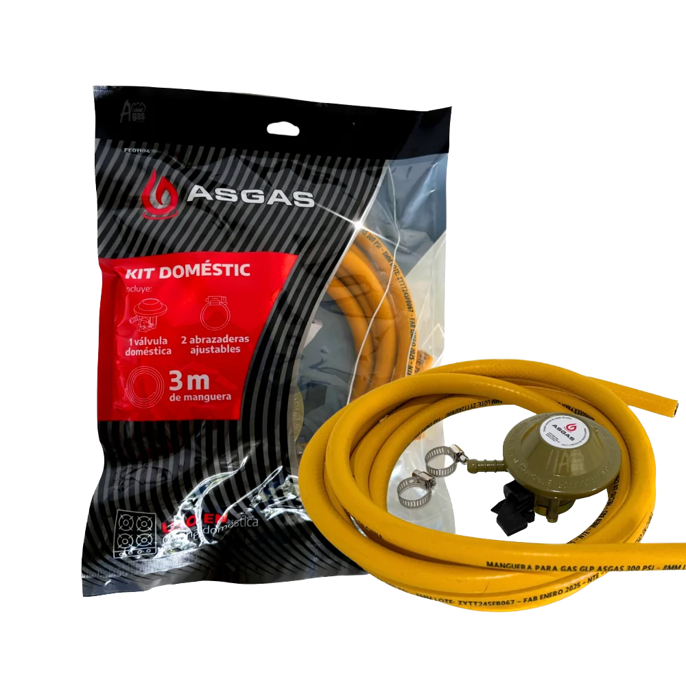 Kit de Instalación Doméstico para Gas - ASGAS