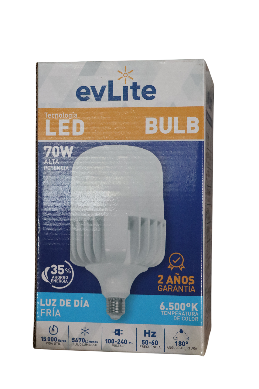 Foco LED BULB de 70W - EVLITE