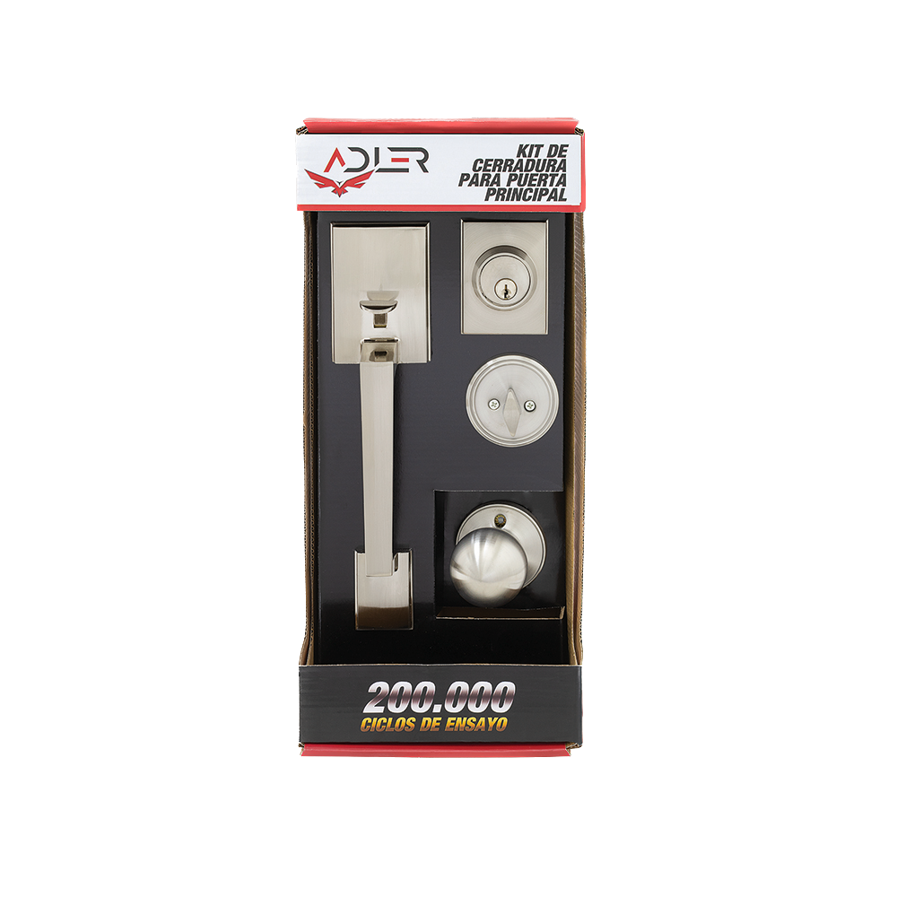 Kit de cerradura para puerta principal - ADLER