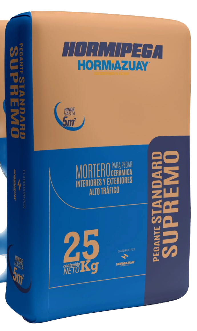 Mortero adhesivo Hormipega Standard de 50Kg – HORMIAZUAY