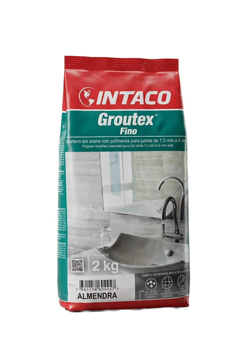 Mortero Groutex Fino 2Kg - INTACO
